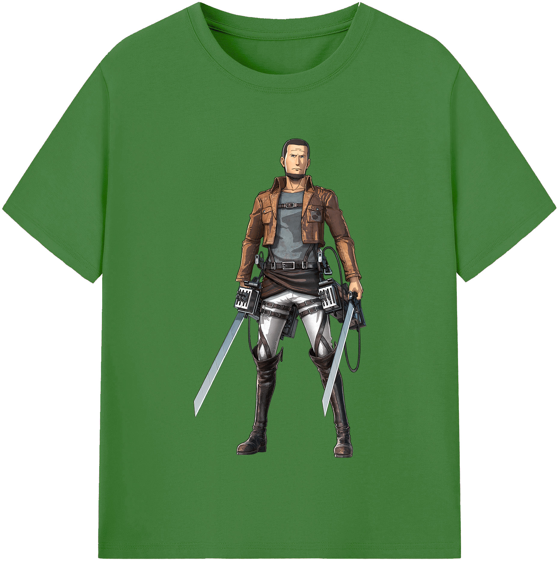 （画像用） 進撃の巨人 Attack on Titan レディースカジュアルプリントTシャツ（綿100％）